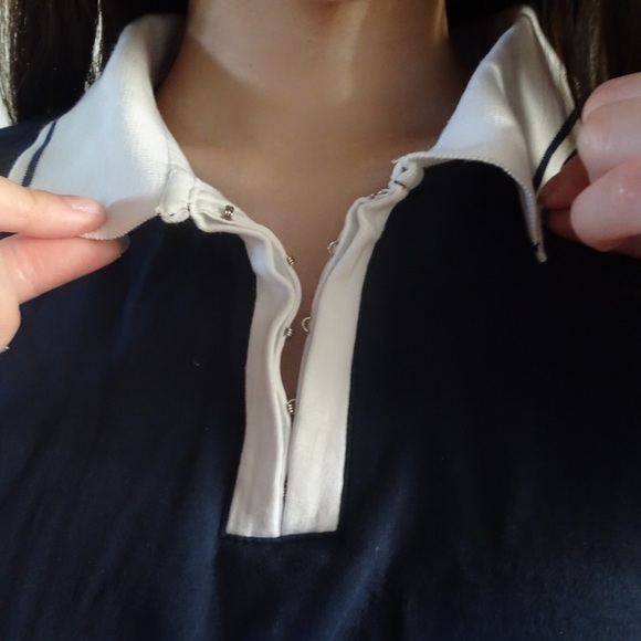 NAVY LIZGOLF POLO TEE - Picture 2 of 5